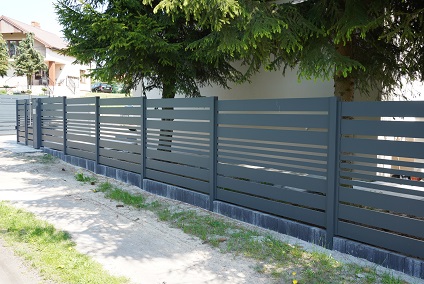 Detal słupka i mocowania